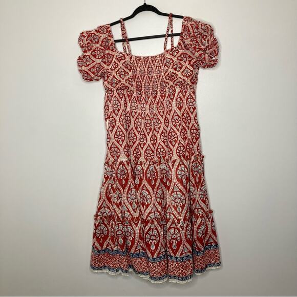 NWT ASH & EDEN Tuckernuck Multi Fenya Midi Dress XL - Picture 3 of 6
